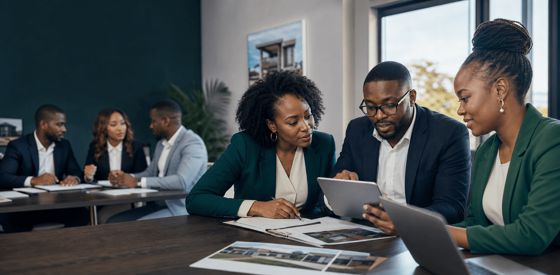 Professional agents in a HouseLink Academy training session