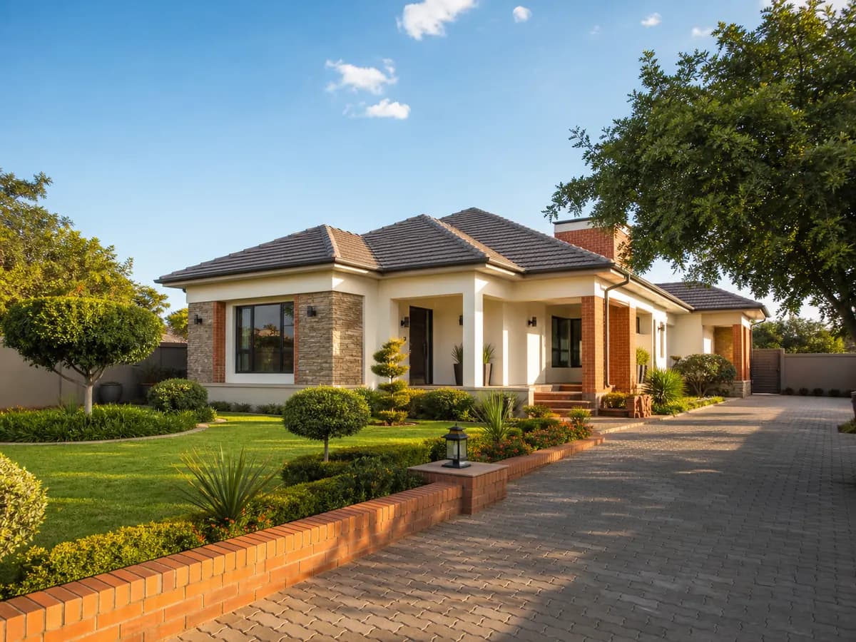 A warm Zimbabwean family home listed on HouseLink